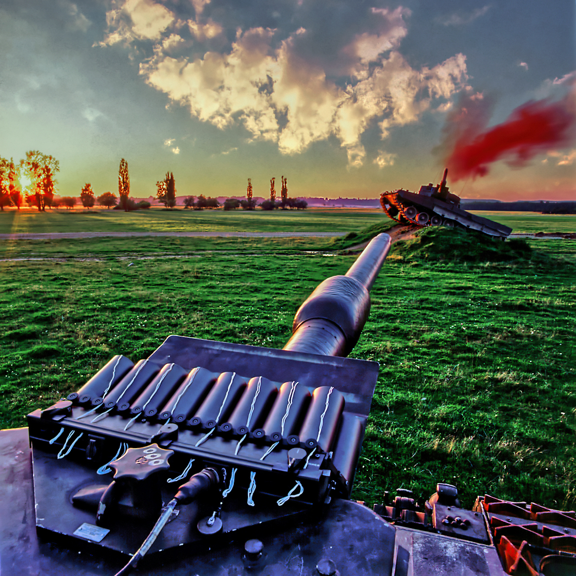 Panzer Übung · © Rainer Elpel