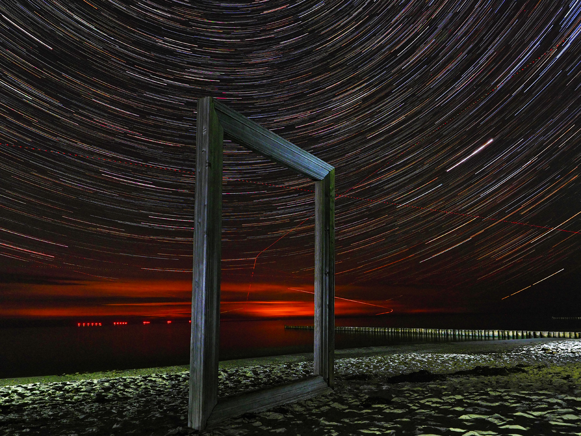 Strand und Sterne · © Rainer Elpel