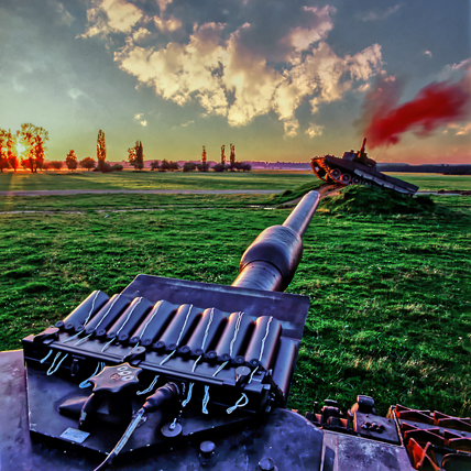 Panzer Übung · © Rainer Elpel