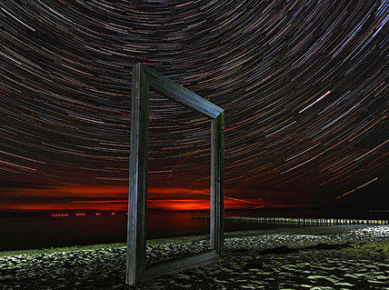 Strand und Sterne · © Rainer Elpel