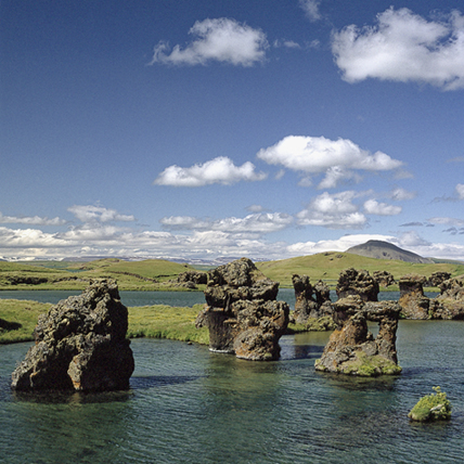 Lavaskulpturen · © Rainer Elpel